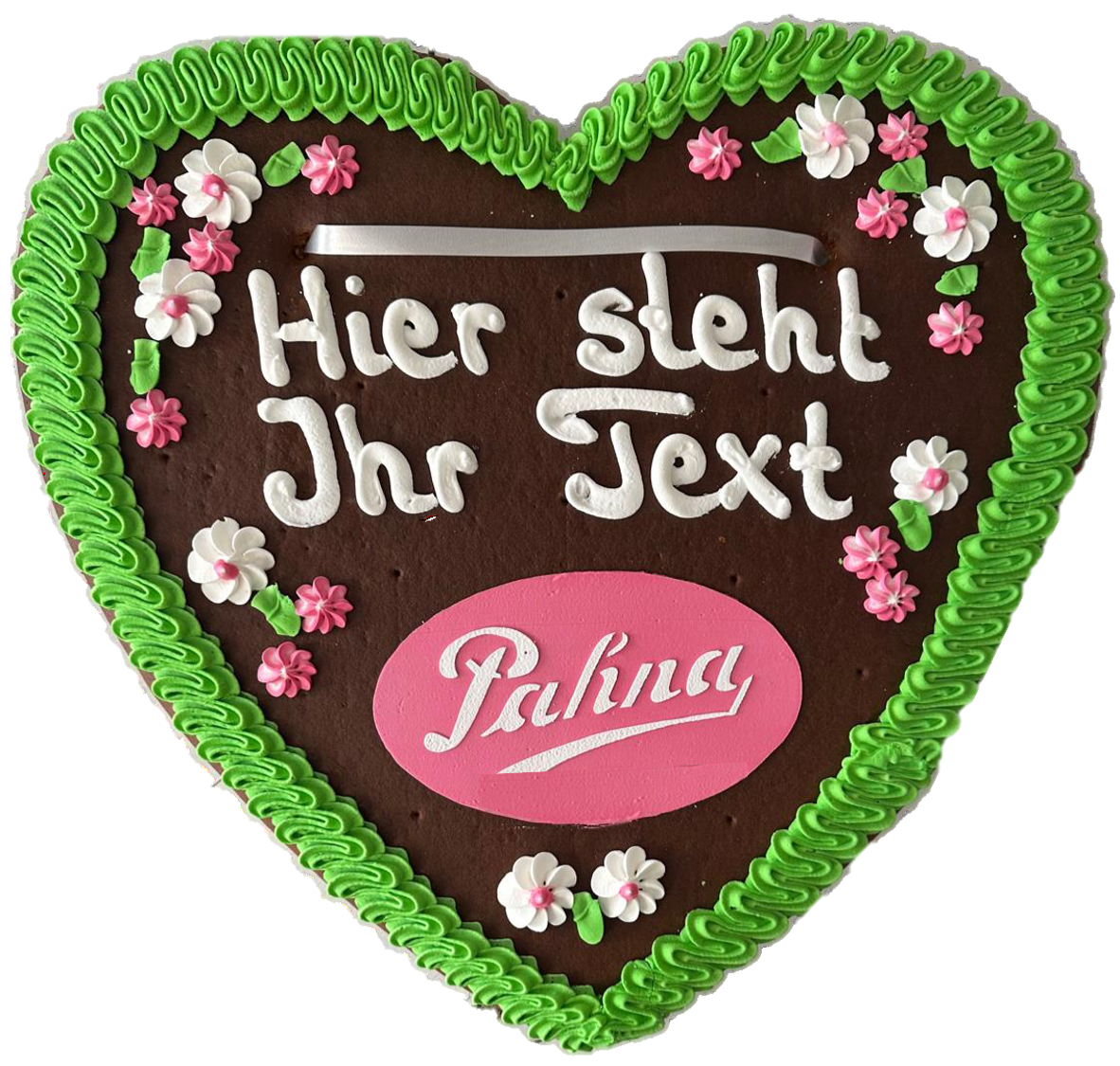 Lebkuchenherz mit Logo